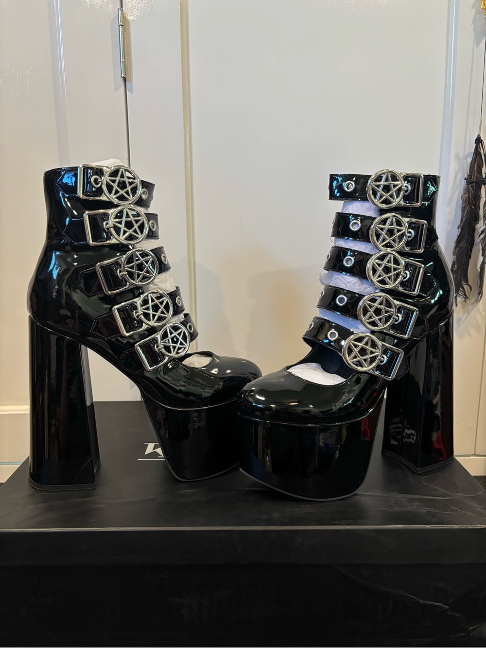 Killstar Panic Platform Heels
